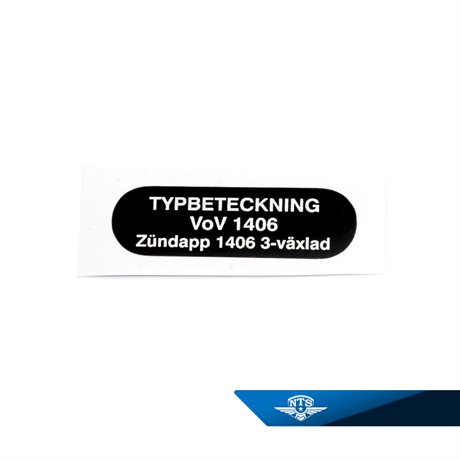 Typeskilt KS50, 517