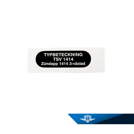 Typeskilt CS50