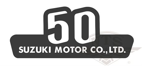 Sidekåpedekal Suzuki AC50/K50 M