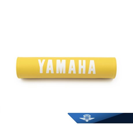 Styrebeskyttelse, gul/hvit NTS for Yamaha DT50