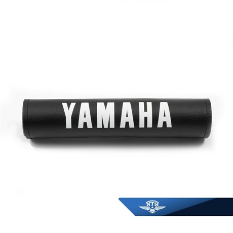 Styrebeskyttelse, svart/hvit NTS for Yamaha DT50