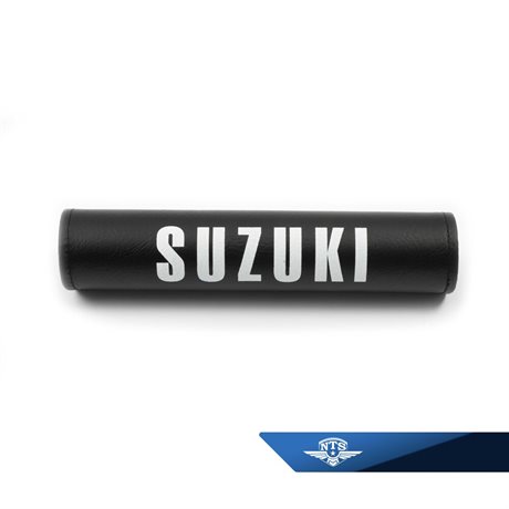 Styredeksel, svart/hvitt NTS for Suzuki