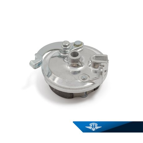 Bremseskjold, forhjul NTS for Puch Maxi/X30 (Leleu 80mm)