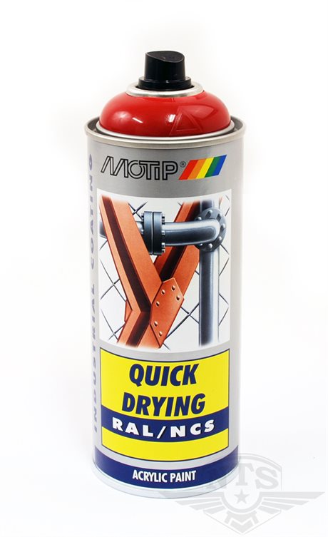 Spraylakk, Lyserød / Rubinrød (400ml)