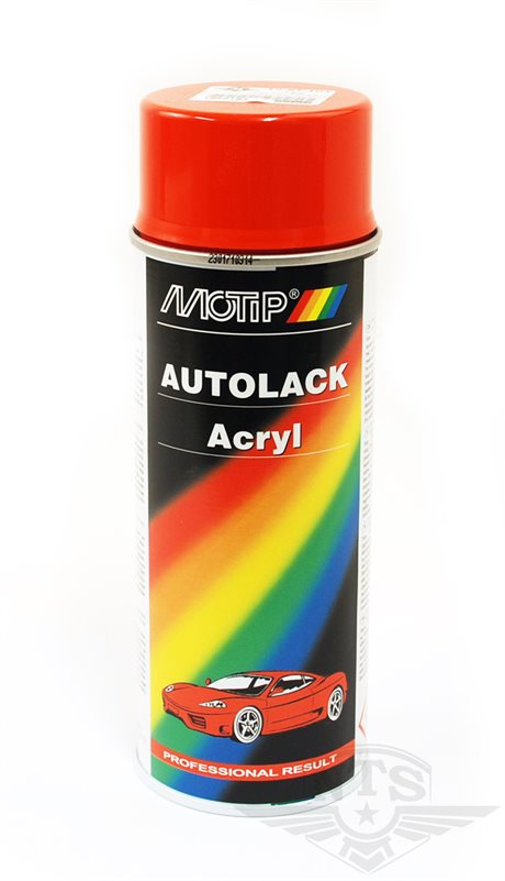 Sprylakk, Flash Red / Racing Rød (400ml)