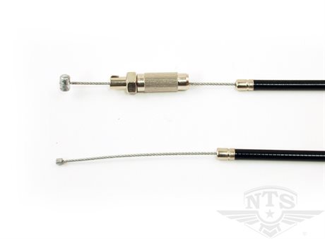 Gasswire, sort NTS for Puch Maxi/X30/Zündapp 446/447