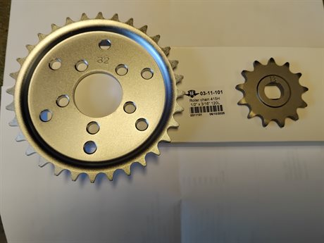Drevsett til Corvette 81-86
