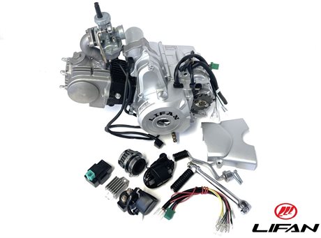Komplett Motor Lifan 72cc, El & Kickstart