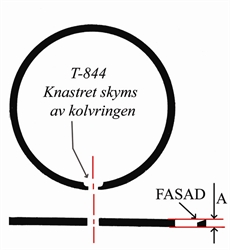 Kolvring T-844 fasad