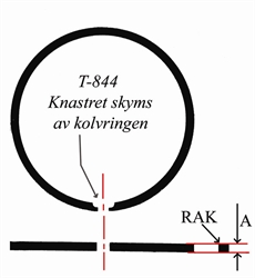 Kolvring T-844 rak