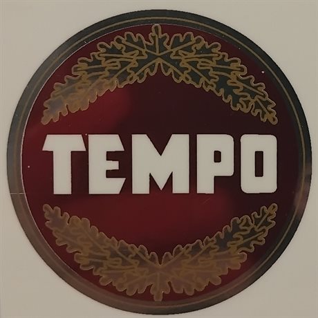 Dekal "TEMPO"
