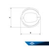 Bremsesko 100mm (leleu nav)