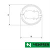 Bremseskosett Newfren for Zündapp (120mm nav)